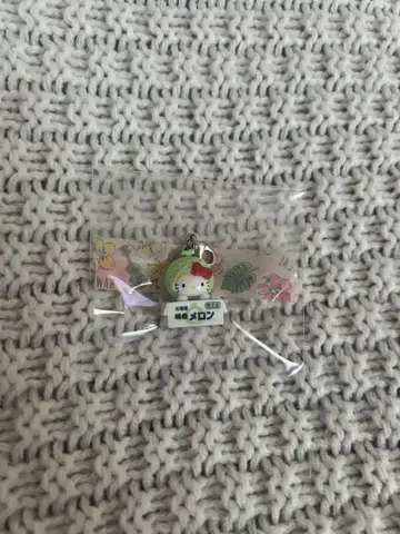 헬로키티 홋카이도 한정 멜론 키링