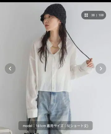JEANASIS  텐셀 린넨 시어 셔츠