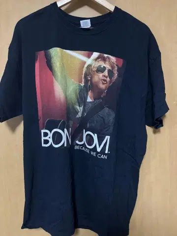 BON JOVI 2013년 북미 투어 티셔츠 블랙