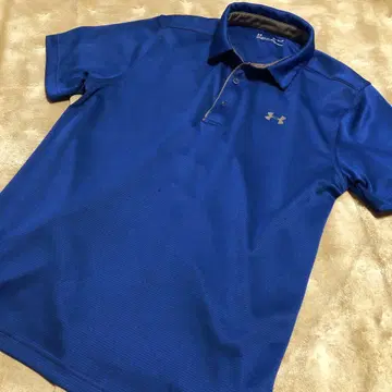 언더아머 남성용 골프 피케 셔츠 XL