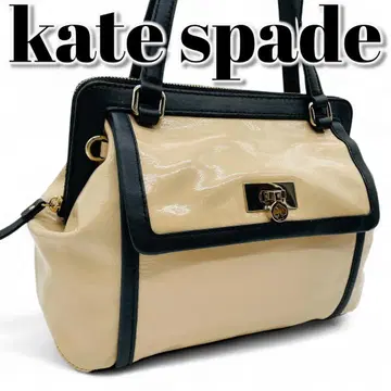 새상품급 kate spade 2way 숄더백 핸드백 에나멜