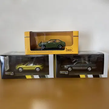 1/43 도요타 미니카 3대 세트