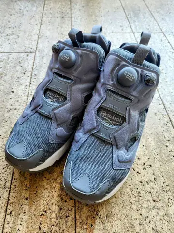 리복 Instapump Fury 그레이 25.5cm 새상품급 상자 없음