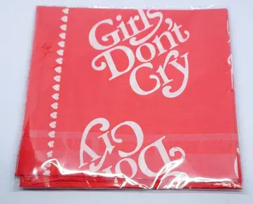 Girls Don't Cry 반다나 빨간색