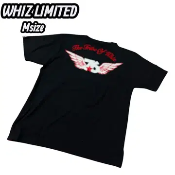 WHIZ LIMITED SUMMIT 76 한정판 티셔츠 블랙 M 사이즈