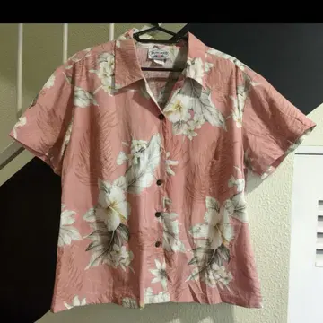 MADE IN HAWAII 퍼시픽 레전드 알로하 셔츠 꽃무늬 L