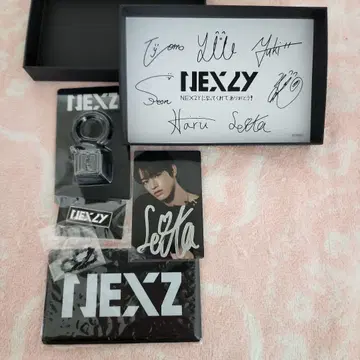 NEXZY 사인 포함 포토 카드 세트