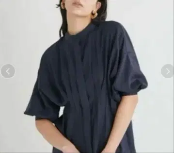 Mila owen 볼륨 슬리브 블라우스 상의 셔츠 블라우스