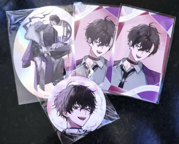 사에키 이쯔 캔뱃지 씰 ART OF NIJISANJI