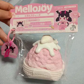 MelloJoy 스퀴즈 설산 셔벗 스트로베리 크림 빙수