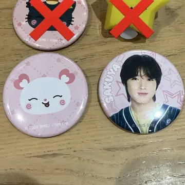 NCT WISH 사쿠야 랜덤 캔뱃지 WISH 축제 펜미 세트