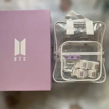 BTS MARCH BOX7 마치 박스 7 클리어 백 미사용