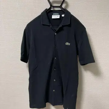 edifice 별주 라코스테 반팔 오픈 카라 셔츠