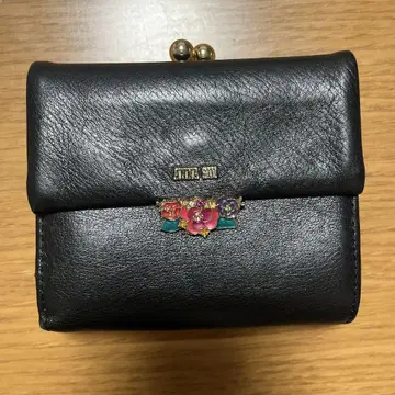 ANNA SUI 두겹 지갑 가마구치 타입