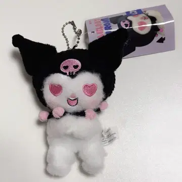 쿠로미 마스코트 키링 하트