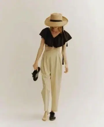 HIAND 하이앤드 햇 밀짚모자 택 포함 새상품
