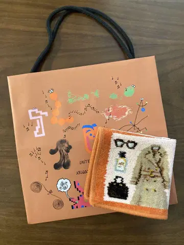 페이러 유나이티드 애로우즈 35주년 기념 손수건 미사용 새상품