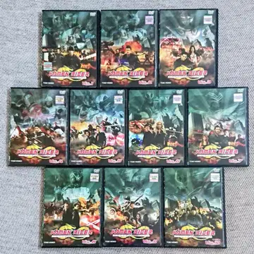 DVD 'KAMEN RIDER DRAGON KNIGHT' 전 10권 류키