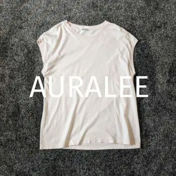 오라리 SEAMLESS CREW NECK SLEEVELESS 티셔츠