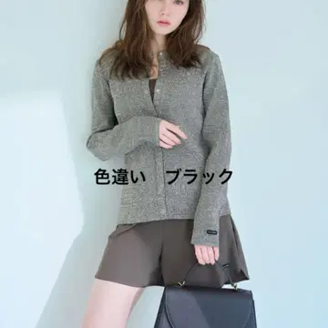 미라 오웬 리브 가디건 크루넥 래쉬가드