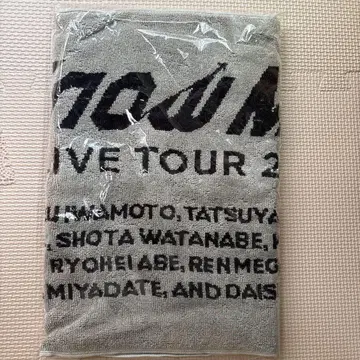 SnowMan LIVE TOUR 2022 타월
