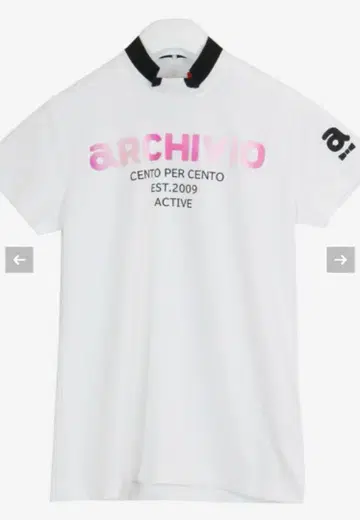 아르치비오 수분 흡수 속건성 UV 반팔 하이넥 풀오버 L