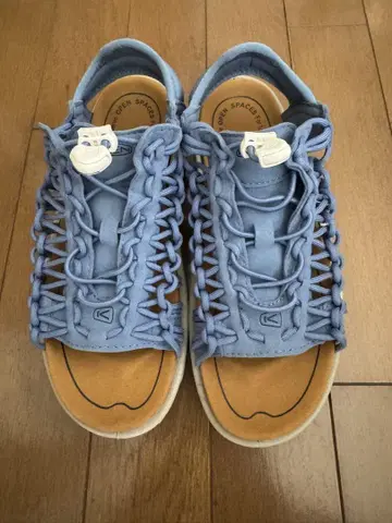 keen 유니크 스포츠 샌들 라이트 블루 24.5cm 미사용 새상품
