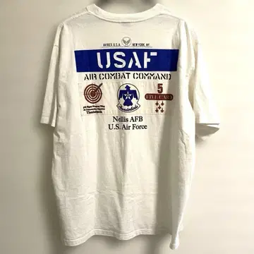 Avirex USAF 티셔츠 2XL 빅 사이즈