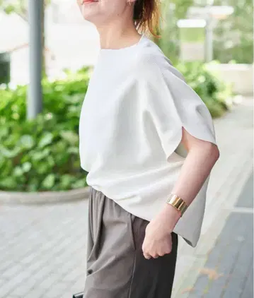 Spick and Span 보트넥 뉘앙스 풀오버 새상품급