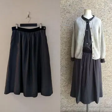 마가렛 호웰 LINEN VOILE 린넨 스커트