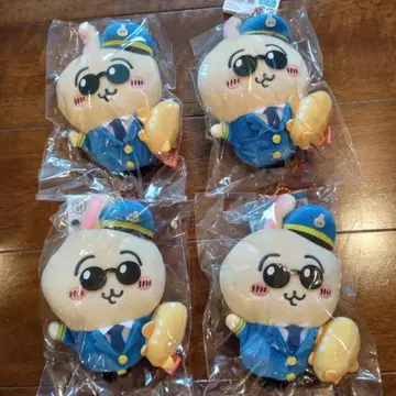 공항 한정 치이카와 마스코트 토끼 4개 세트