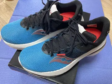 Saucony 러닝화 파랑/블랙 27.0 킨바라 프로