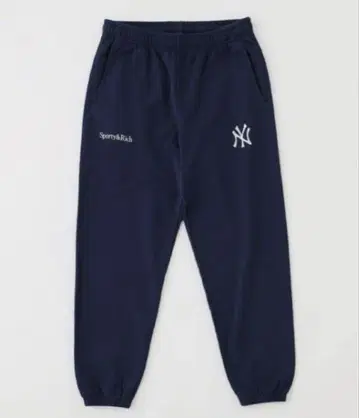 스포츠와 럭셔리의 조화 Yankees 세리프 스웨트팬츠 S