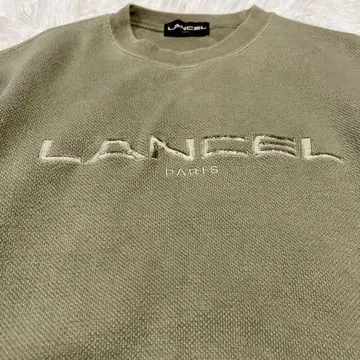 빈티지 LANCEL 란셀 빅 로고 트레이닝복 맨투맨 M