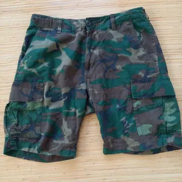 카모플라쥬 카고 숏 팬츠