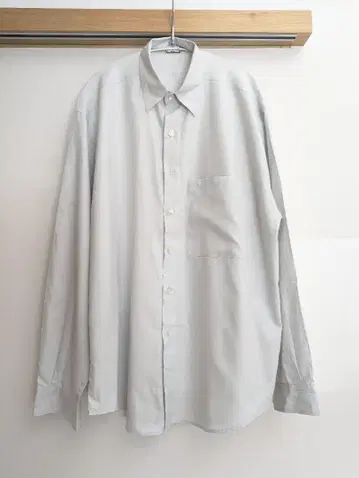새상품급! 오라리 WASHED FINX TWILL BIG SHIRT 4
