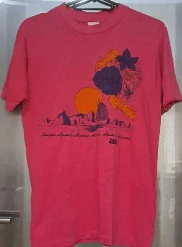 made in USA 빈티지 티셔츠 80s KZI 택 상세 정보 불명