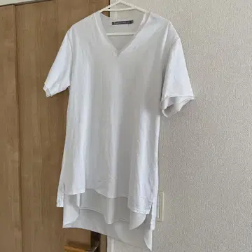 Francis MORKS V넥 티셔츠 4 화이트