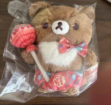 리락쿠마 츄파차프스 매달린 봉제 인형 차이로이코구마 로프트