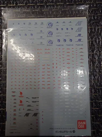 HG/RG 유니콘 건담용 데칼