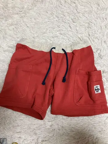 레어 CHUMS 참스 빨간색 숏 팬츠 M 사이즈 포켓 워커