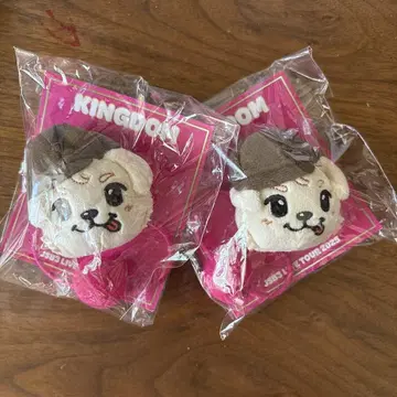 3대째 KINGDOM 이와타 타카노리 폼폼 캐릭터 헤어 밴드 2개 세트