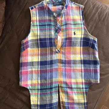 Polo Ralph Lauren 슬리브리스 폴로 셔츠 멀티 컬러