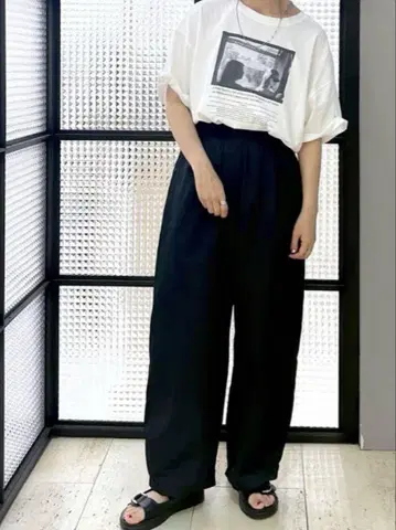 렙심 이지 턱 커브 팬츠