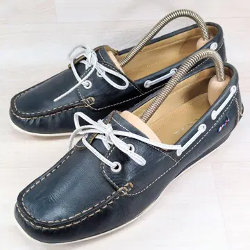 REGAL 리갈 23.5cm 가죽 모카신 신발 네이비 계열
