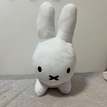 블루나 애니멀 특대 사이즈 봉제 인형 미피 화이트