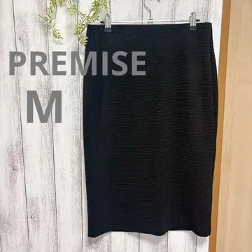 PREMISE 블랙 M 사이즈 타이트 스커트