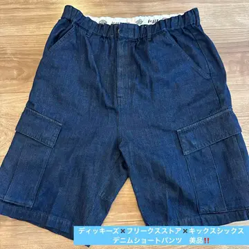 디키즈 프릭스스토어 킥스식스 하프 팬츠 데님 L 사이즈