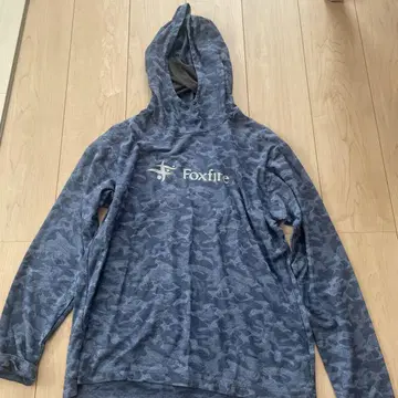 Foxfire Quick Dry L 사이즈 다크 블루 카모플라쥬