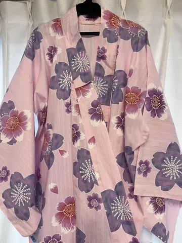 유카타 단품 핑크